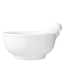 Basics Mortar & Pestle 9cm in White