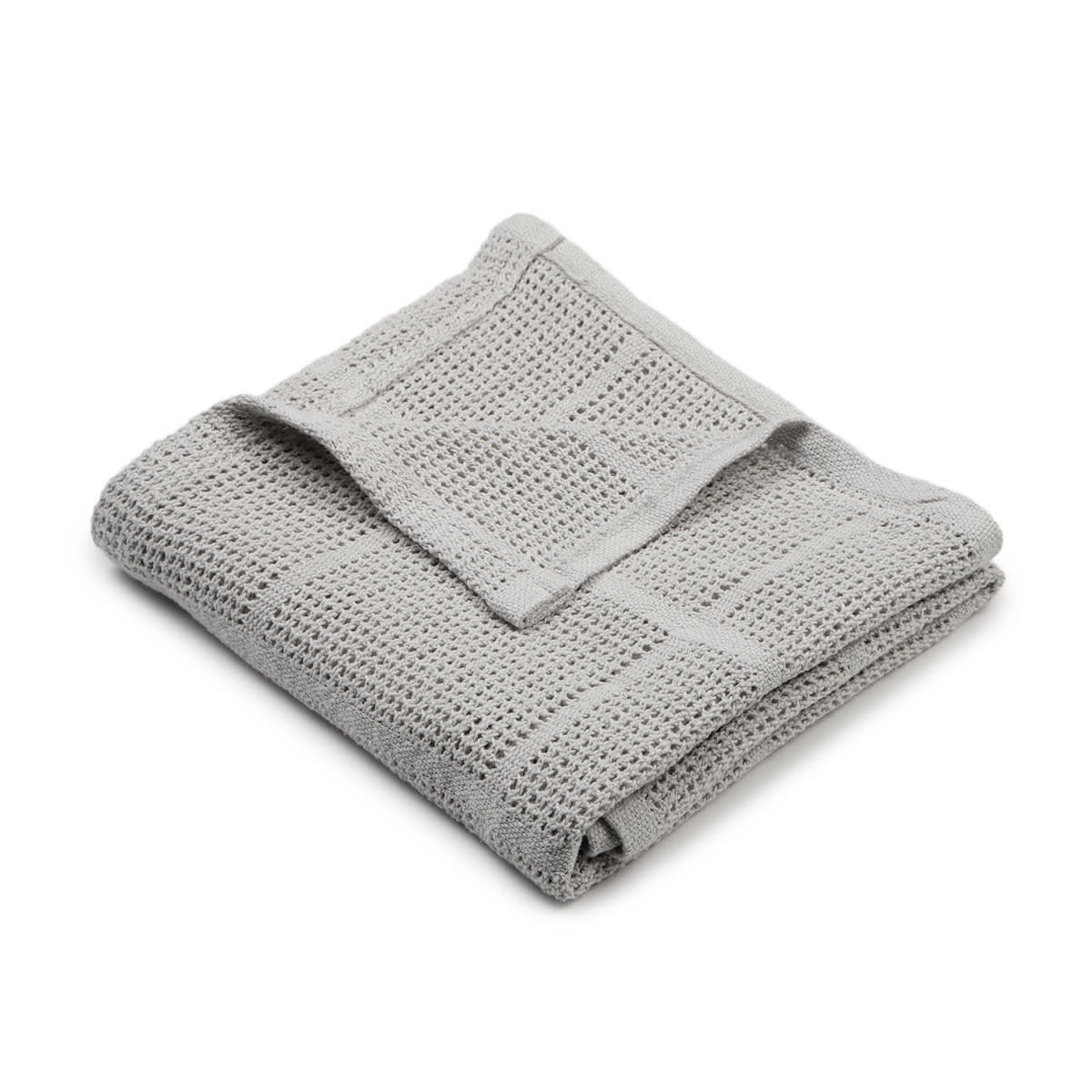 Lightweight Cotton Blanket - Grey