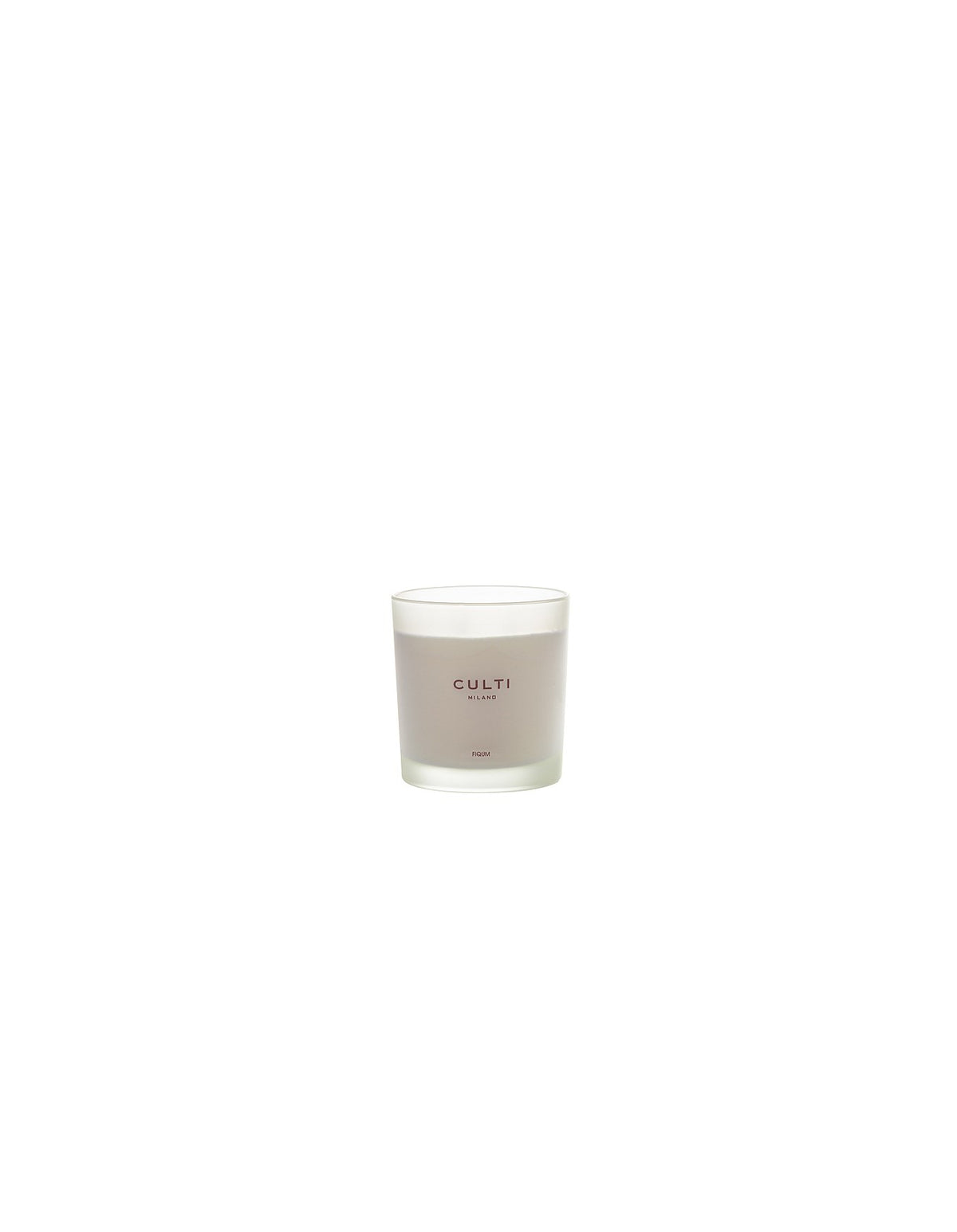 Fiqum 550g Scented Glass Candle White