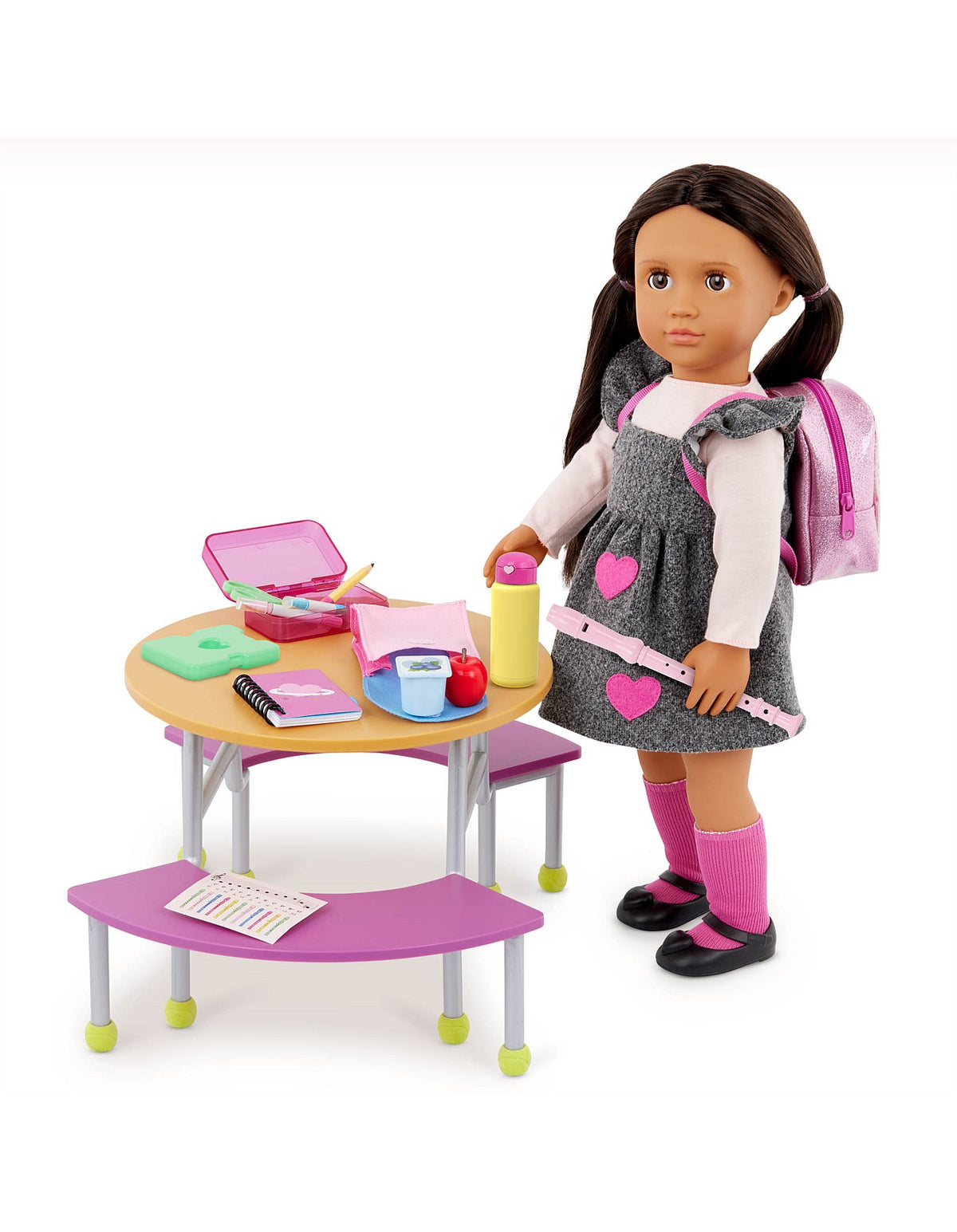 SCHOOL ACCESSORIES SET WITH KNAPSACK