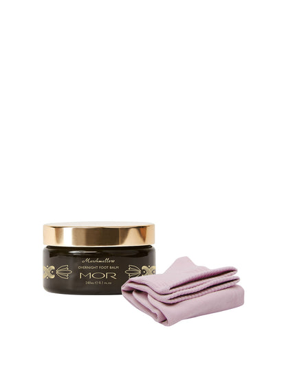 Marshmallow Overnight Foot Balm With Sockettes 240ml