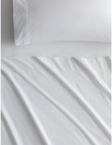 SUPER SOFT TENCEL COTTON MULTI-DEPTH SHEET SET DOUBLE IN WHITE
