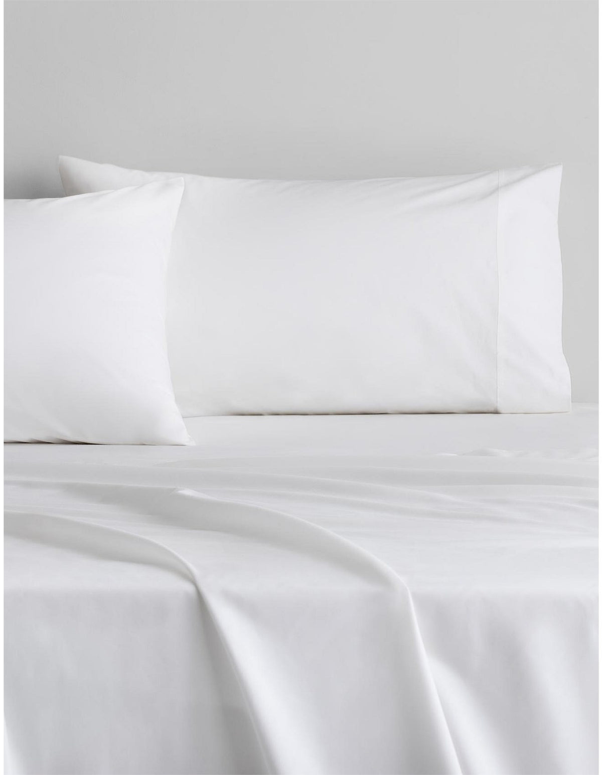 SUPER SOFT TENCEL COTTON MULTI-DEPTH SHEET SET QUEEN IN WHITE