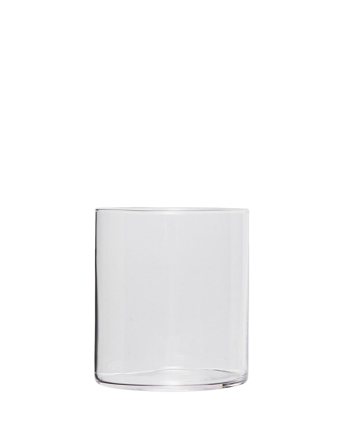 Hudson Straight Side Tumbler Glass Set of 4 Clear
