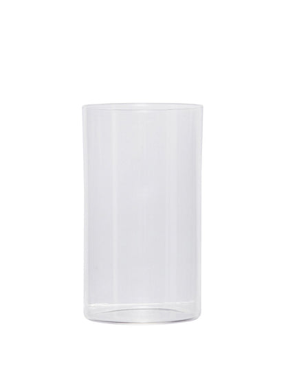 Hudson Straight Side Borosilicate Hi Ball Glasses Set of 4 Clear