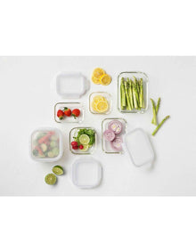 BOROSEAL GLASS HEAT RESISTANT CONTAINER ROUND 650ML