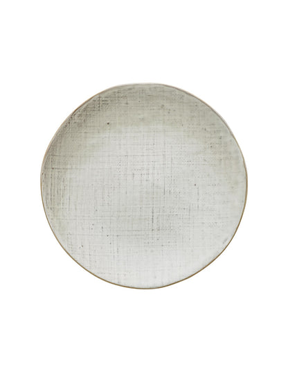 Linen Side Plate 21.5cm Birch