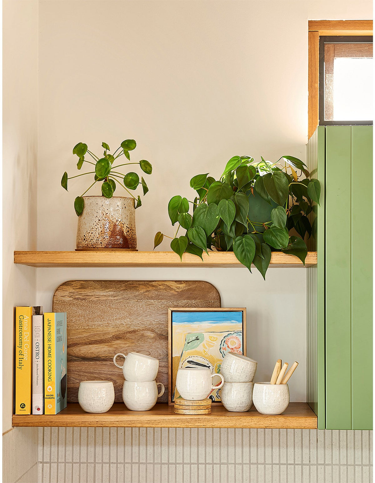 Linen Mug 330ml Birch