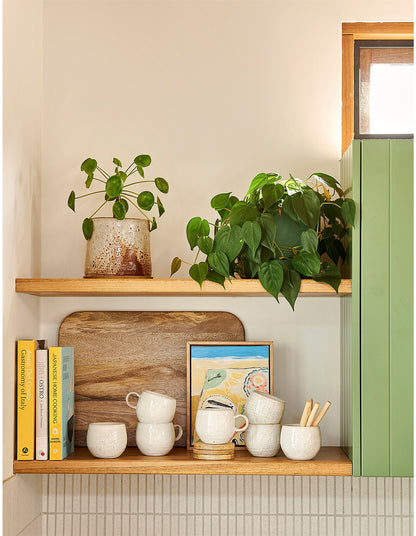 Linen Mug 330ml Birch