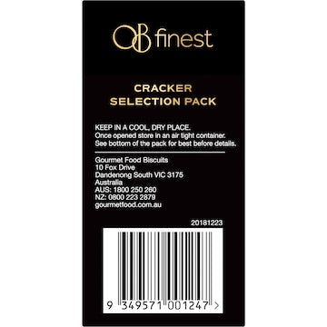 OB Finest Mixed Cracker Selection Double Pack 160g