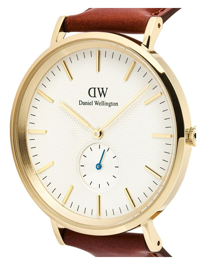 Classic St Mawes Watch 40mm in Gold