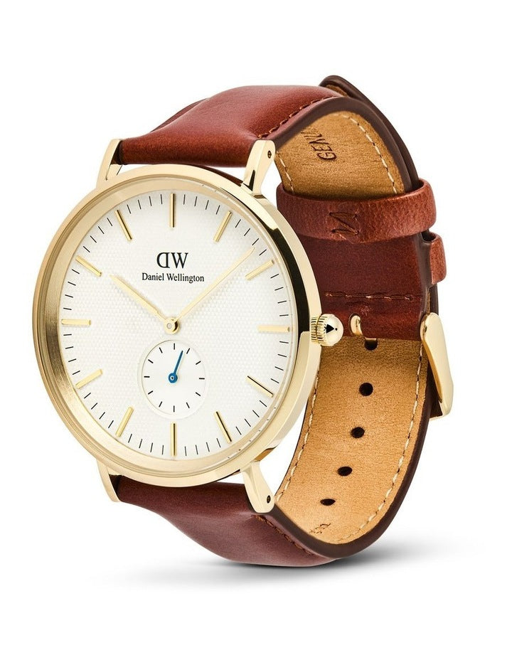 Classic St Mawes Watch 40mm in Gold