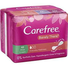 Carefree Barely There Scented Aloe Liners 42 pack