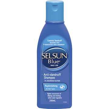 Selsun Blue Anti Dandruff Shampoo Replenishing 200mL