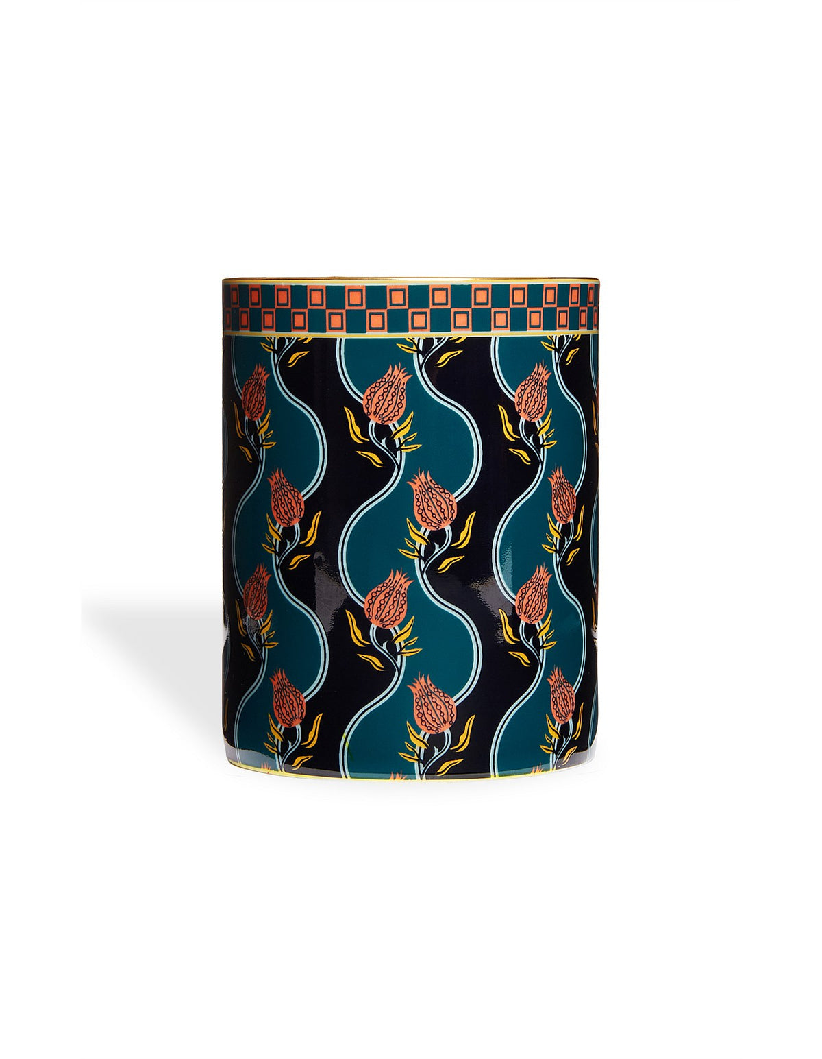 Pantelleria 320g Scented Candle Floral Print