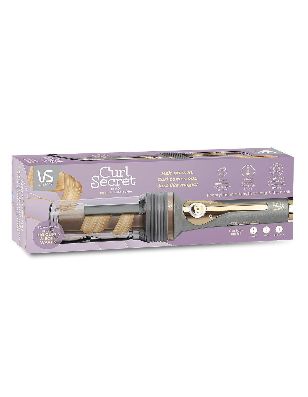 Curl Secret Max Ceramic Auto Curler