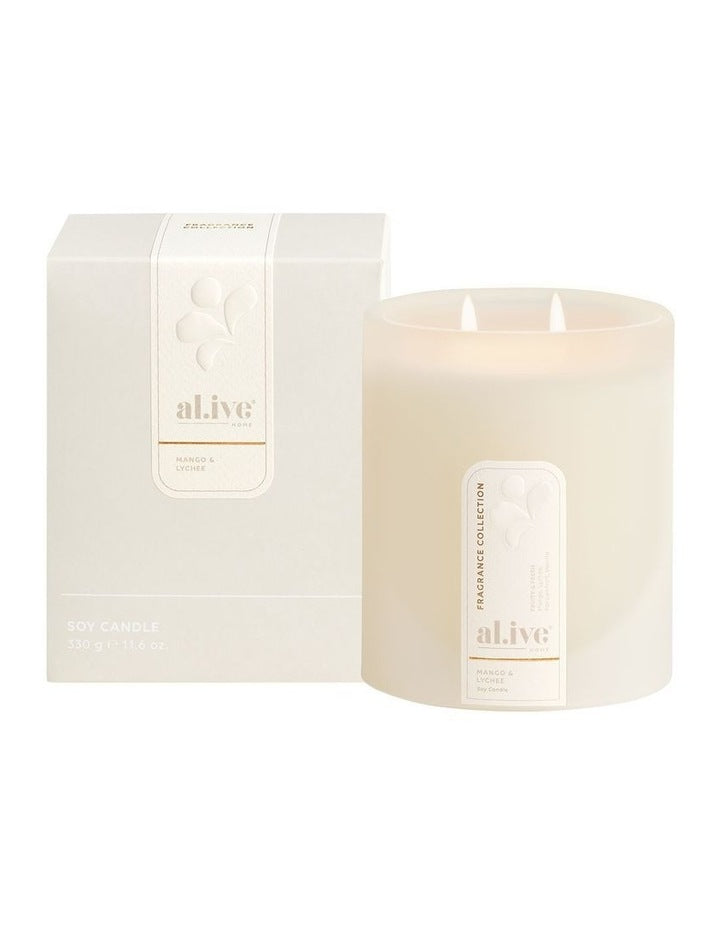 Soy Candle Mango & Lychee