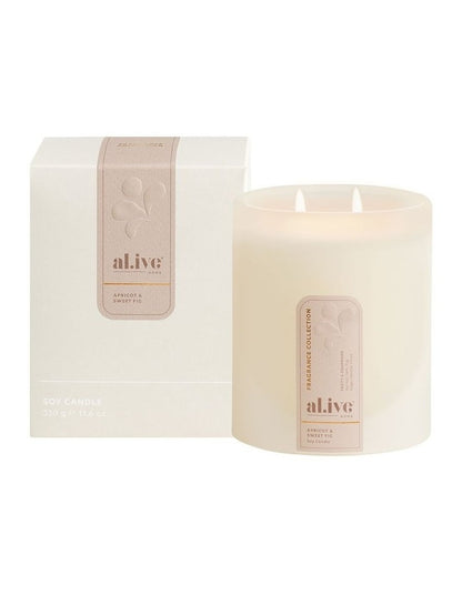 Soy Candle - Apricot & Sweet Fig