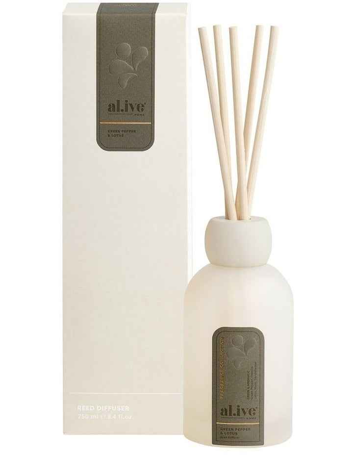 Green Pepper and Lotus  Reed Diffuser