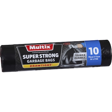 Multix Super Strong Garbage Bags 10 pack