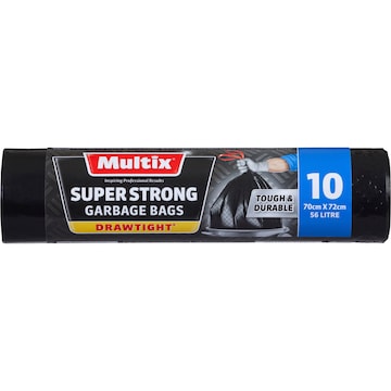 Multix Super Strong Garbage Bags 10 pack