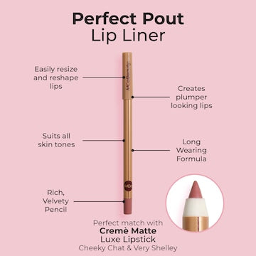 MCoBeauty Perfect Pout Lip Liner Cheeky Chat 1.2g