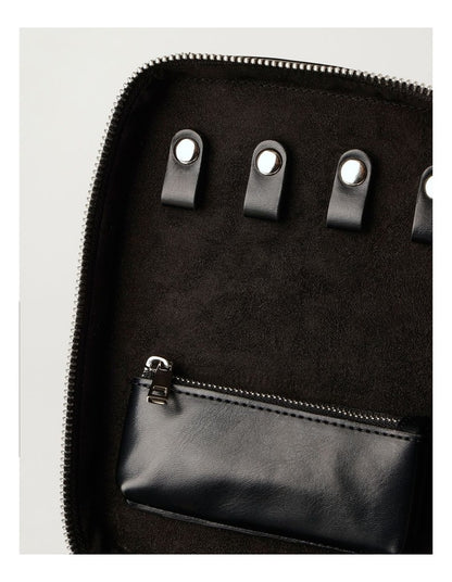 Travel Jewellery Case in Black