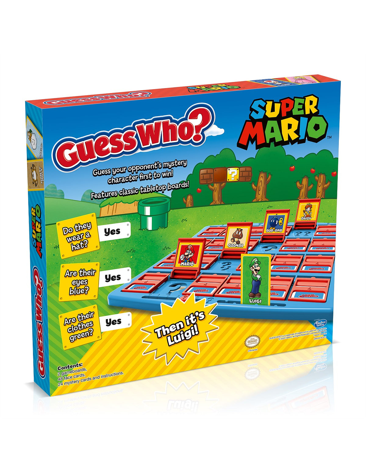 Super Mario Guess Who Board Game