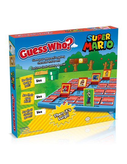 Super Mario Guess Who Board Game