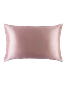 Pure Silk Queen Pillowcase in Pink