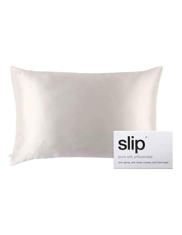 Pure Silk Queen Pillowcase in White