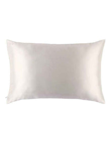 Pure Silk Queen Pillowcase in White