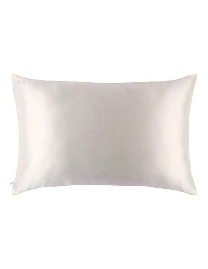 Pure Silk Queen Pillowcase in White