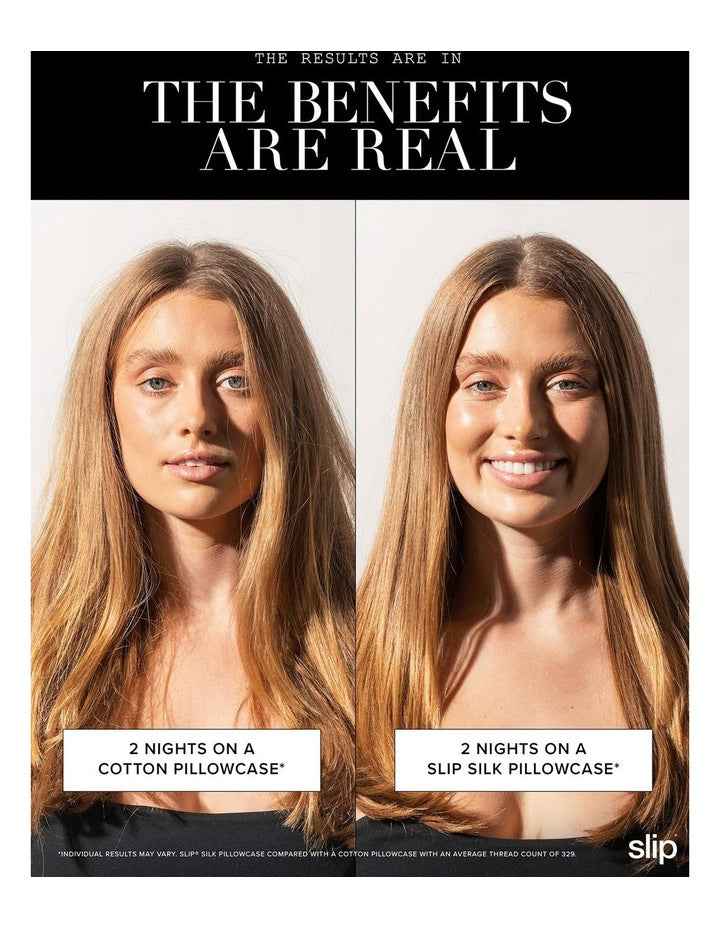 Pure Silk Queen Pillowcase in White