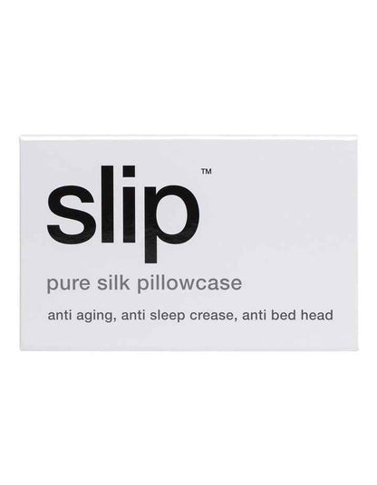 Pure Silk Queen Pillowcase in White