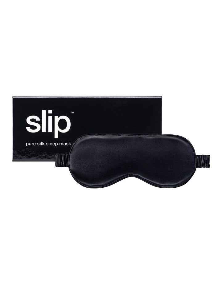 Pure Silk Sleep Mask in Black
