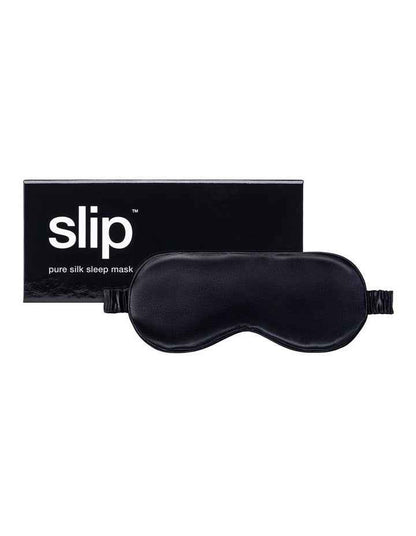 Pure Silk Sleep Mask in Black