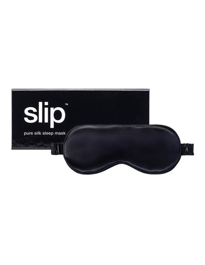 Pure Silk Sleep Mask in Black