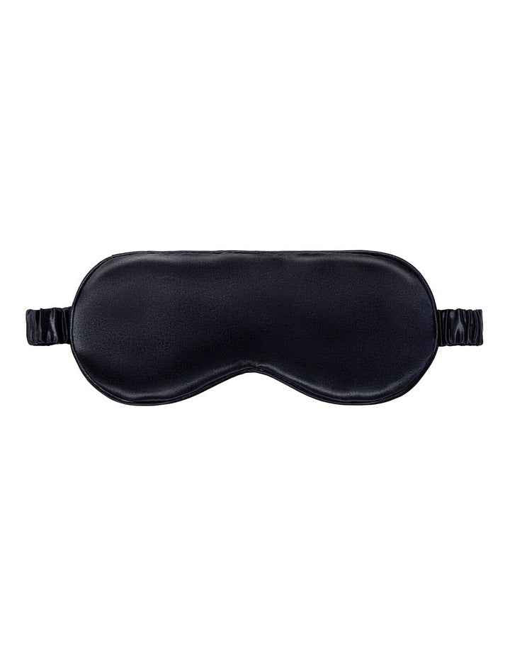 Pure Silk Sleep Mask in Black