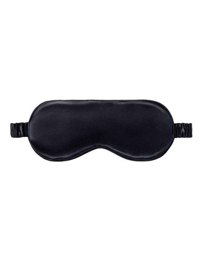 Pure Silk Sleep Mask in Black