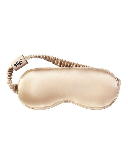 Pure Silk Sleep Mask in Caramel