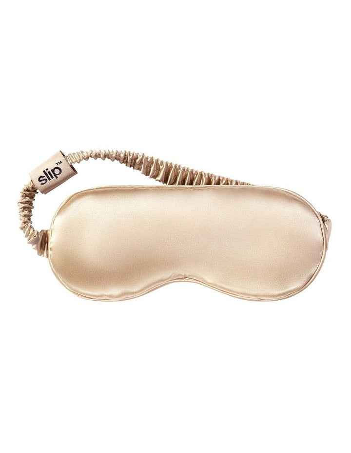 Pure Silk Sleep Mask in Caramel