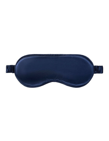 Pure Silk Sleep Mask in Navy