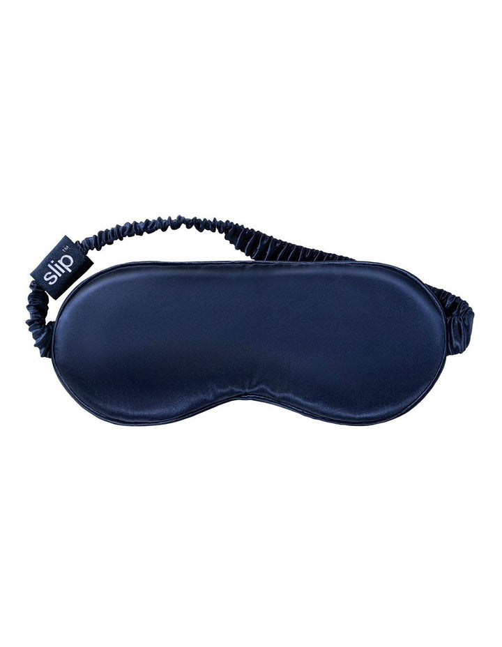 Pure Silk Sleep Mask in Navy
