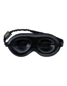 Pure Silk Contour Sleep Mask in Black