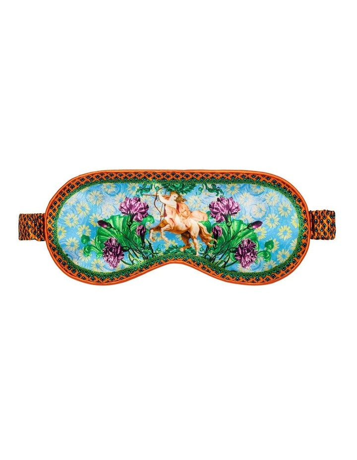 Pure Silk Sleep Mask in Zodiac Sagittarius