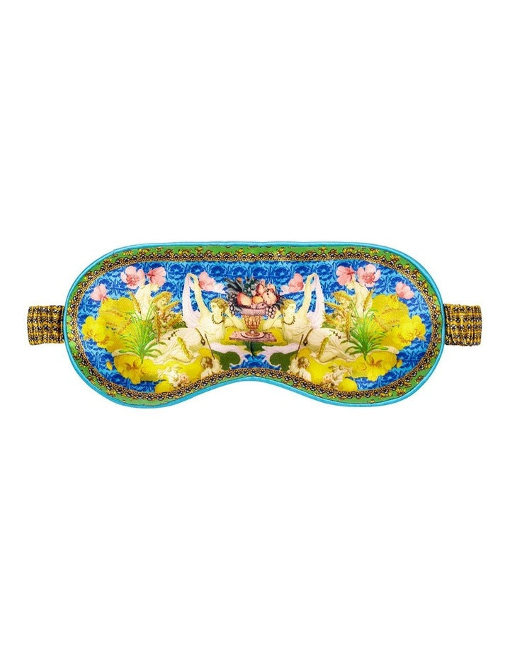 Pure Silk Sleep Mask in Zodiac Virgo