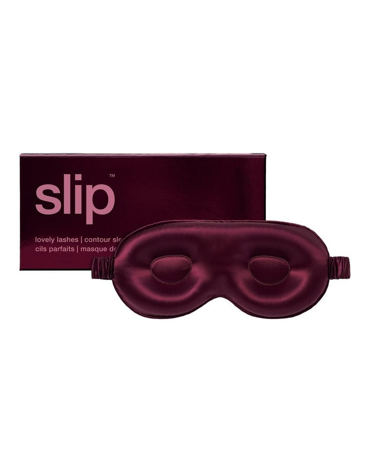 Pure Silk Contour Sleep in Crimson
