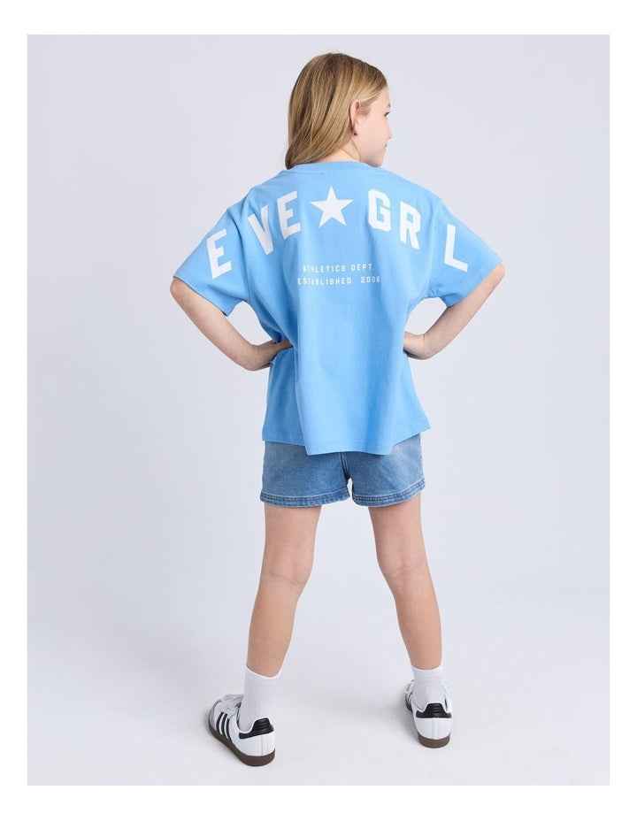 Performance Tee (8 - 16 Years) in Blue