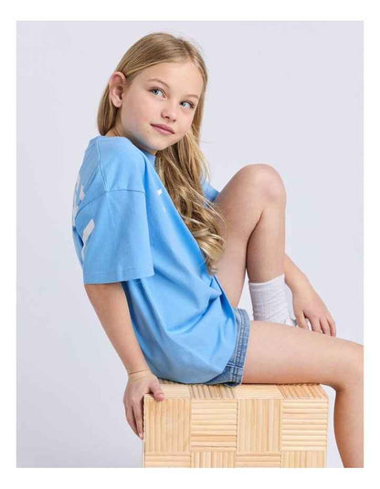 Performance Tee (8 - 16 Years) in Blue
